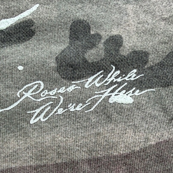 Darc Sport x Civil Regime Roses While We’re Here Baby Tee - Camo - Large - Picture 7 of 8